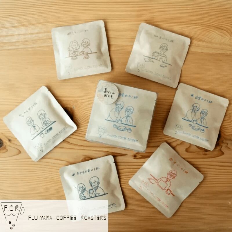 Fujiyama Coffee Drip Bag Assort 6 Count