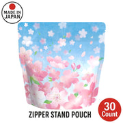 Yoshimura Zipper Stand Pouch SakuraDance 30 Count