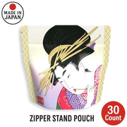 Yoshimura Zipper Stand Pouch Oiran 30 Count