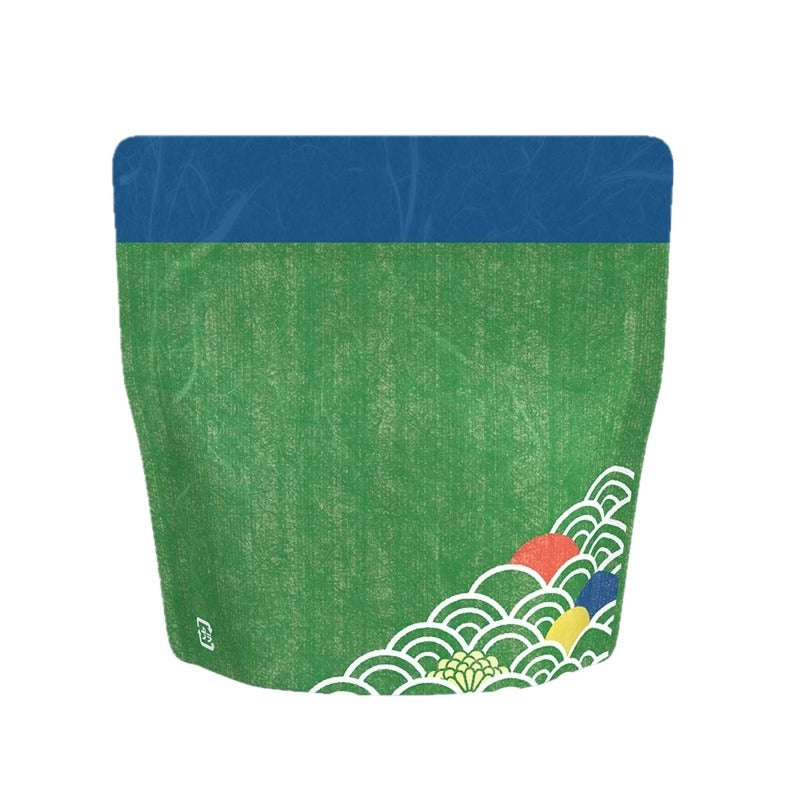 Yoshimura Zipper Stand Pouch Seigaiha 30 Count