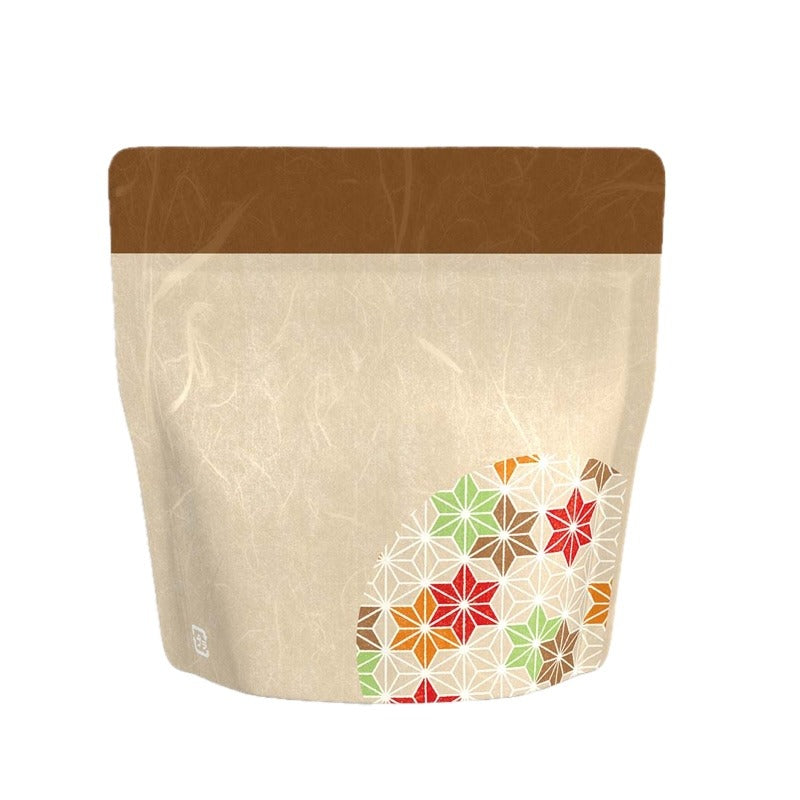 Yoshimura Zipper Stand Pouch Asanoha 30 Count