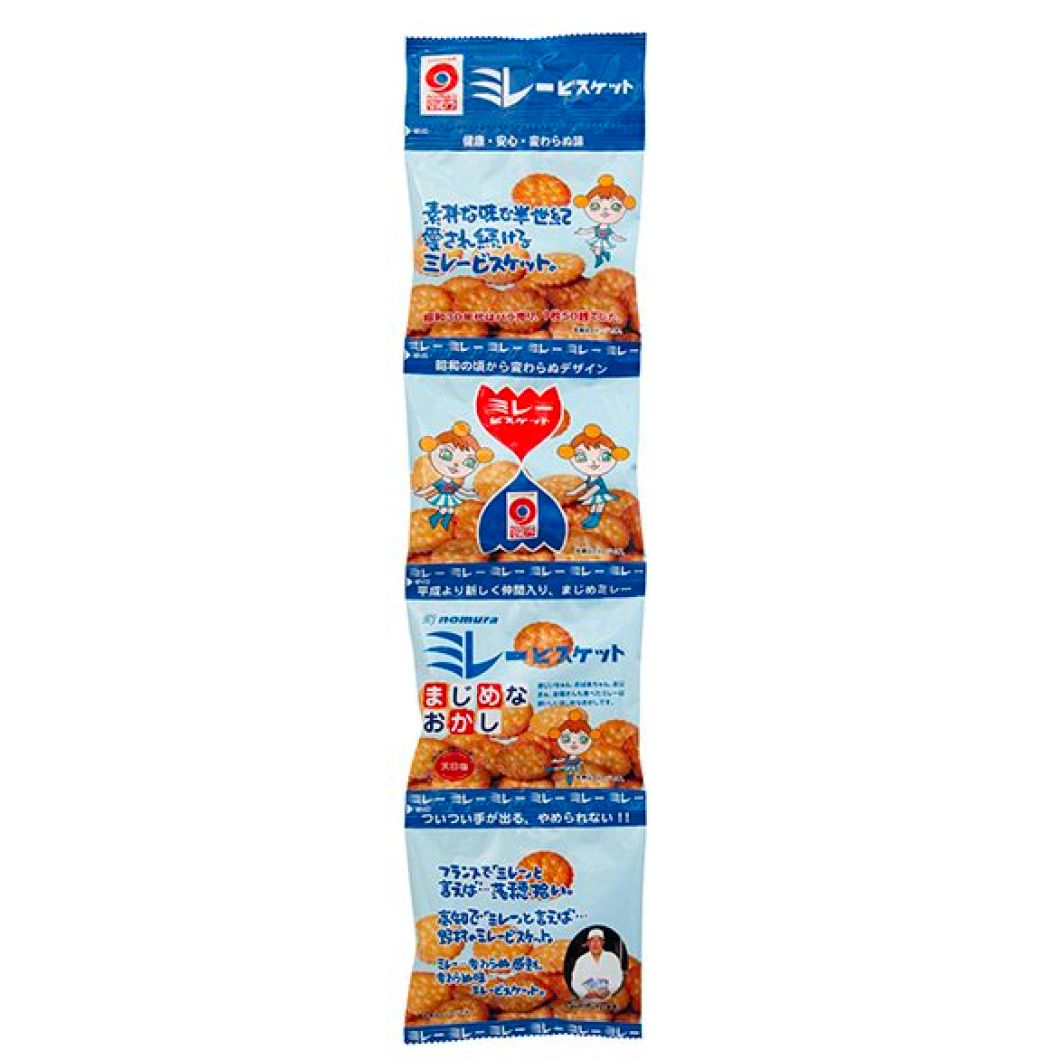 Nomura 4 consecutive Mi Labiscket (salt) 30g x 4 bags