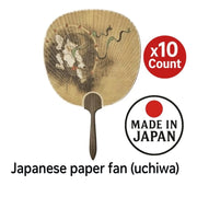 Japanese Paper Fan Raijin 10 Count