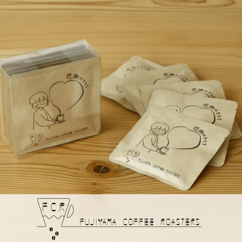 Fujiyama Coffee Drip Bag 5 Count Heartful Thanks