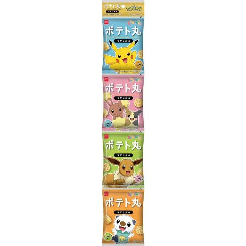 Oyatsu Company Potato Maru Light Salt Flavor 4 Pieces 56g