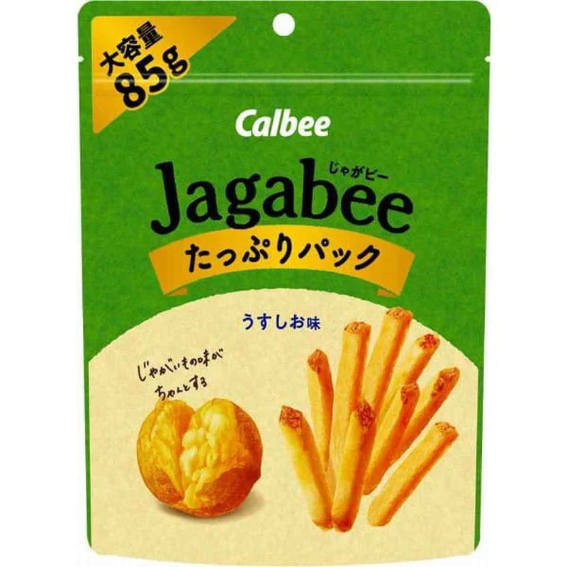 Calbee Jagabee Light Salt Flavor Pack 85g
