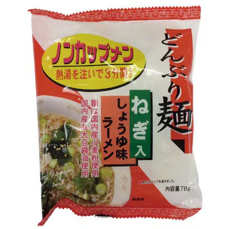Toei Foods Donburi Noodles Soy Sauce Ramen 78g