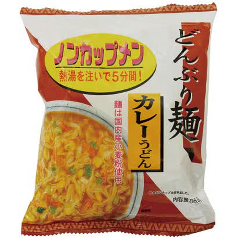 TOEI Foods Rice Bowl Noodles Curry Udon 86.8g