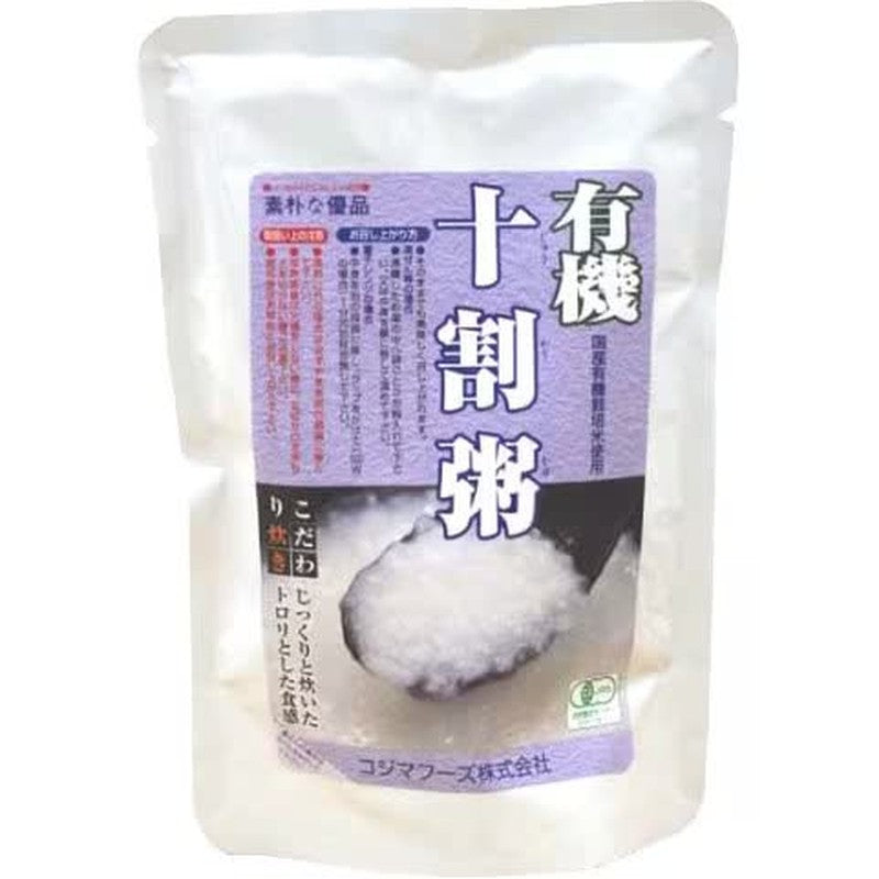 Kojima Foods Organic 100% White Porridge 200g