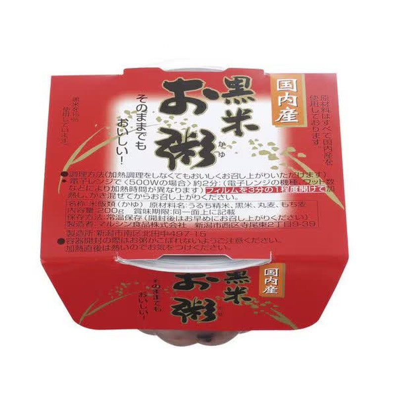 Marushin Foods Black Rice Porridge 200g