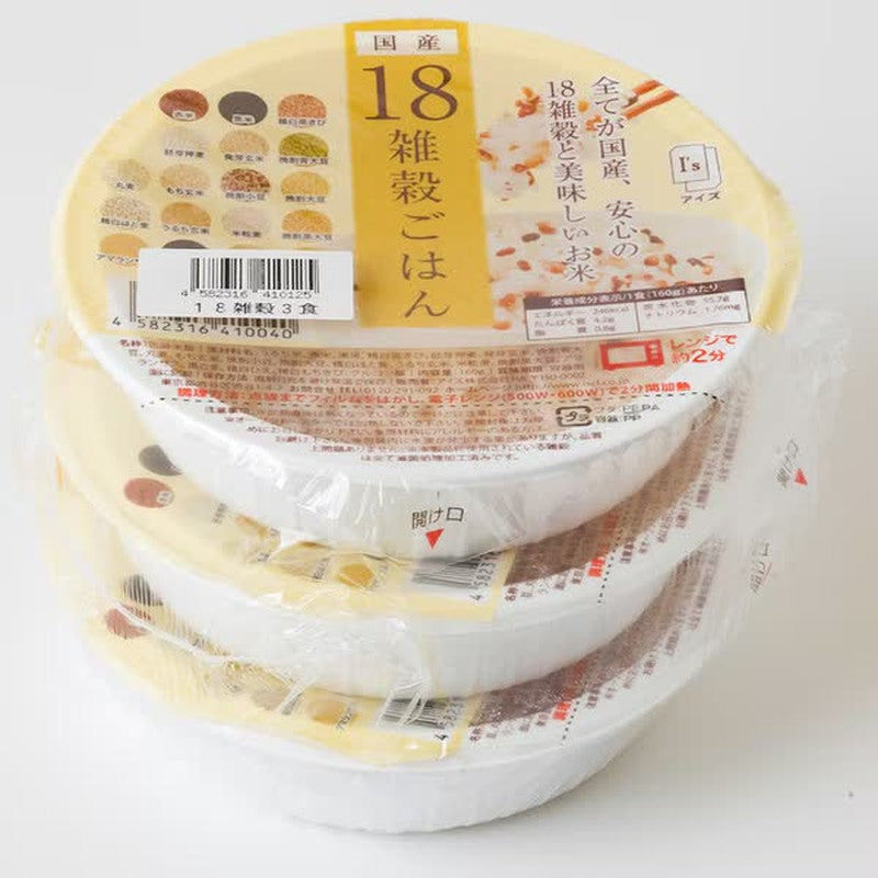 Eyes Domestic 18 Grain Rice 3 Meal Set (160g x 3)