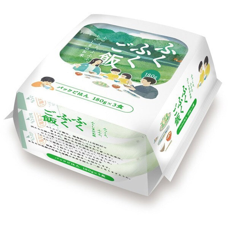 Somaya Fukufuku Gohan Packed Rice 180g x 3