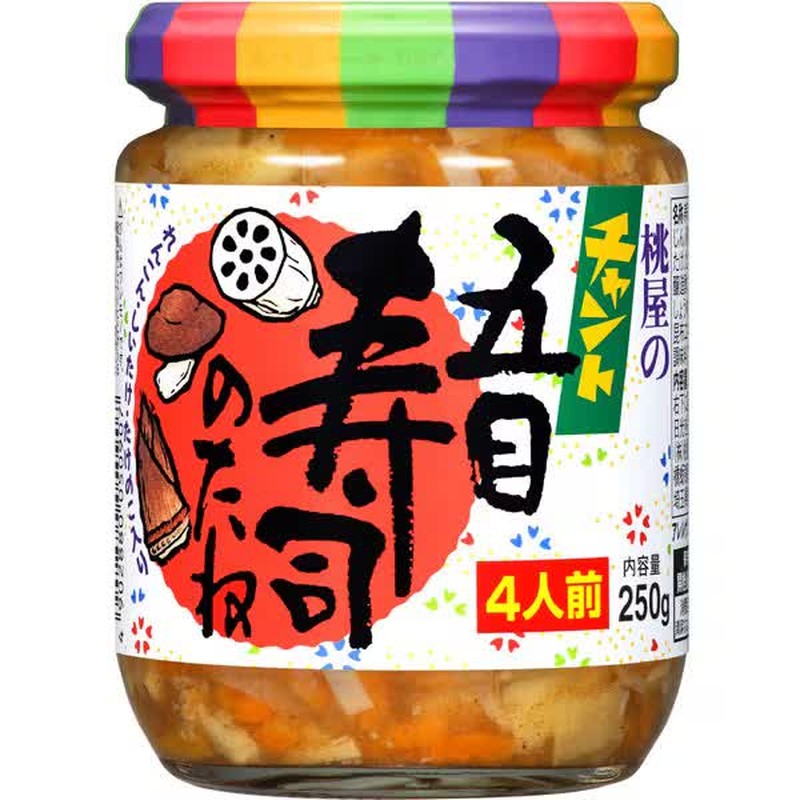 Momoya Chant Gomoku Sushi Seeds 250g (4 servings)