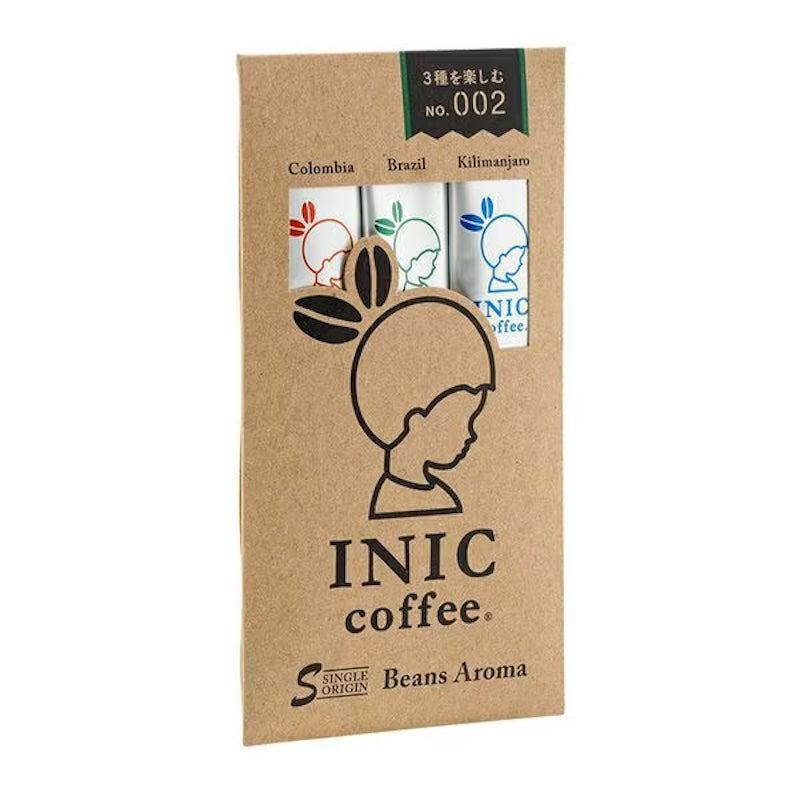 INIC coffee IN-152 Bean Aroma Assortment, 3-pack