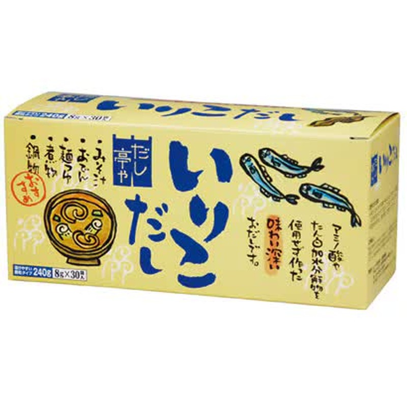 Muso Dashitaiya Dried Sardine Stock (Boxed) 8g x 30