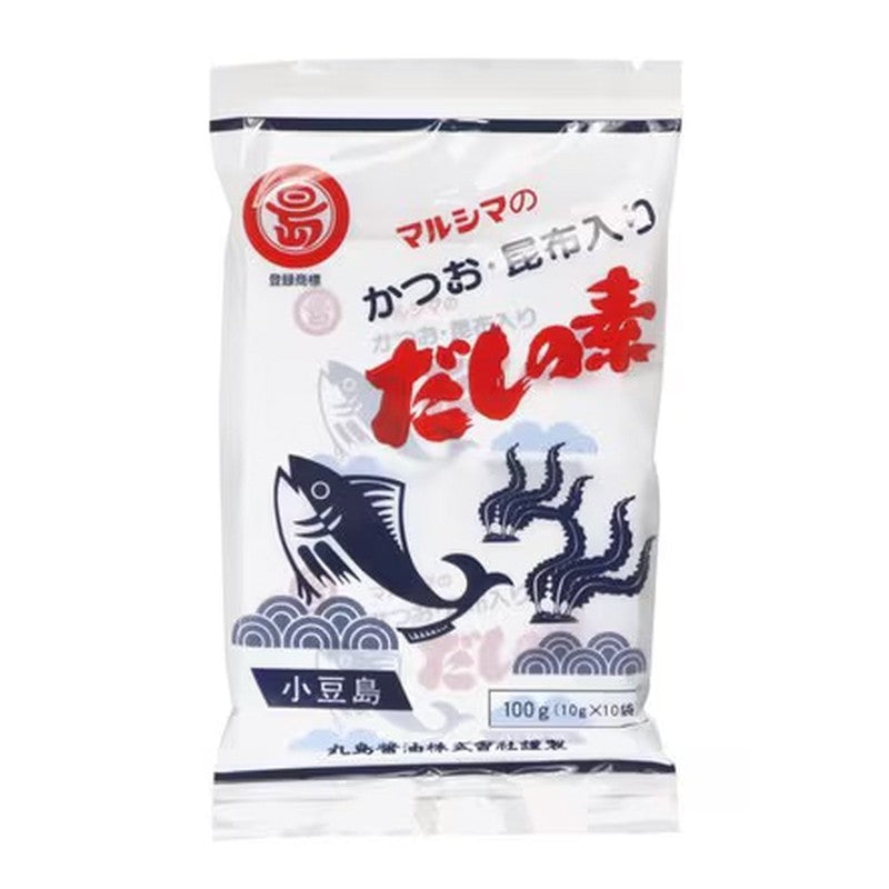 Marushima Pure Foods Bonito Dashi Stock, 10g x 10 packets