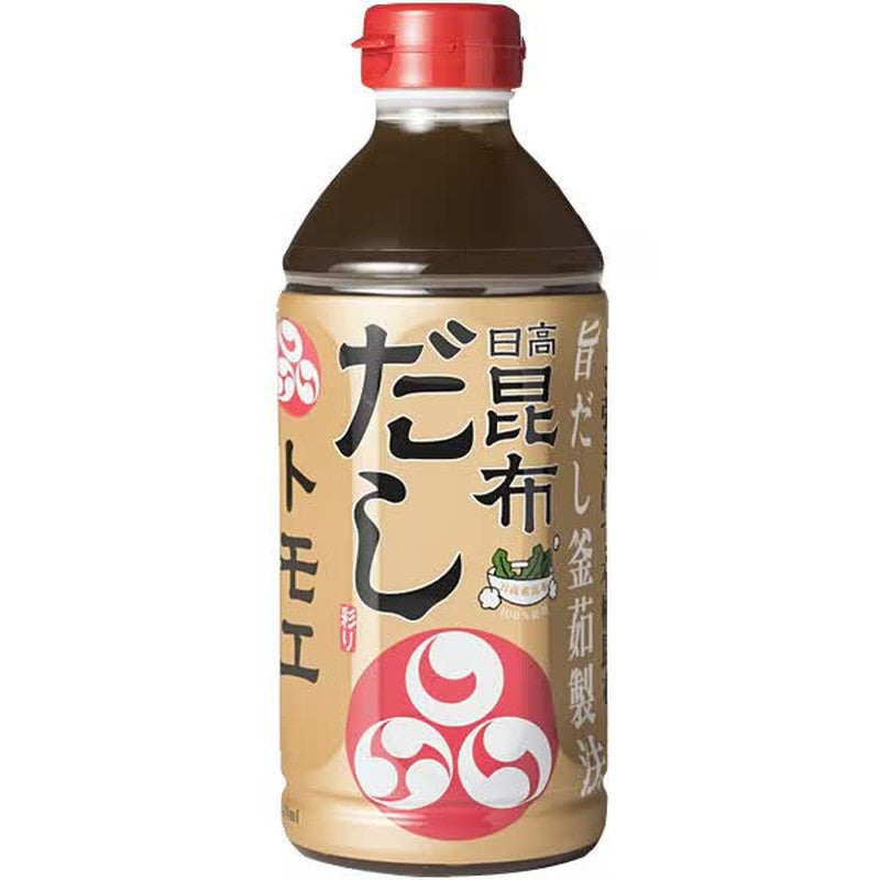 Fukuyama Brewery Tomoe Hidaka Kelp Dashi, Colorful, 500mL, PET Bottle