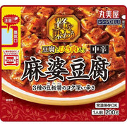 Marumiya Microwave Deli: Luxurious Mapo Tofu, Medium Spicy, Microwave-Safe Bag, 200g