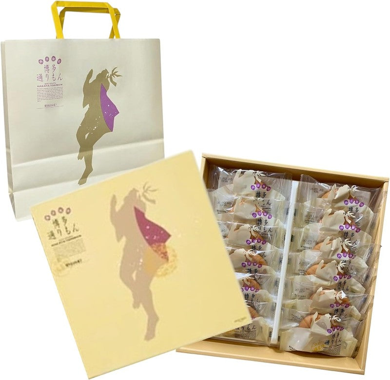 Meigetsudo Hakata Torimon 12 pieces (1 box) with special souvenir