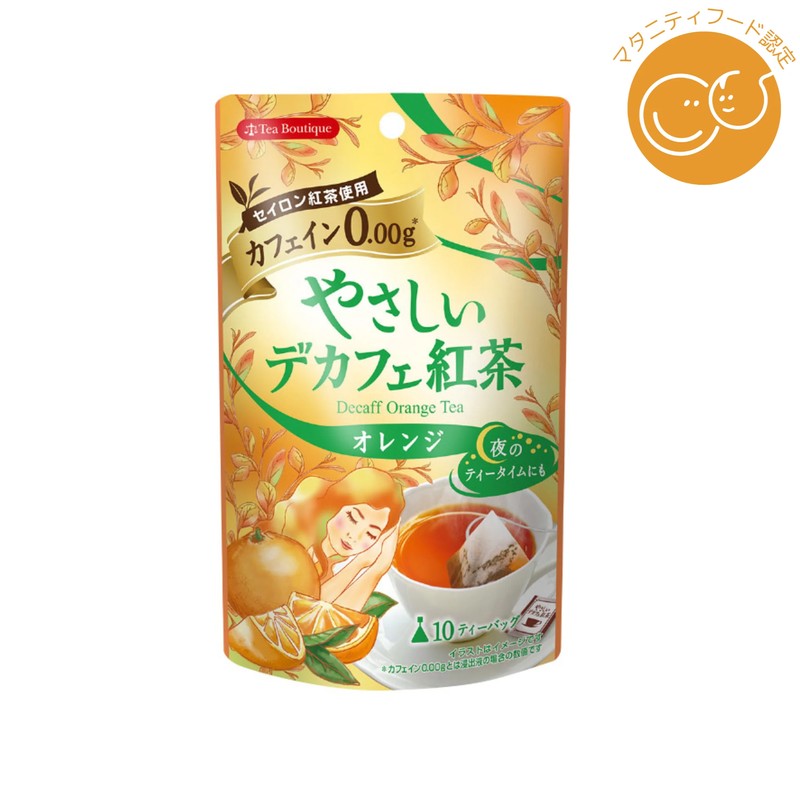 Japan Green Tea Center Gentle Decaf Black Tea, Orange, 12g