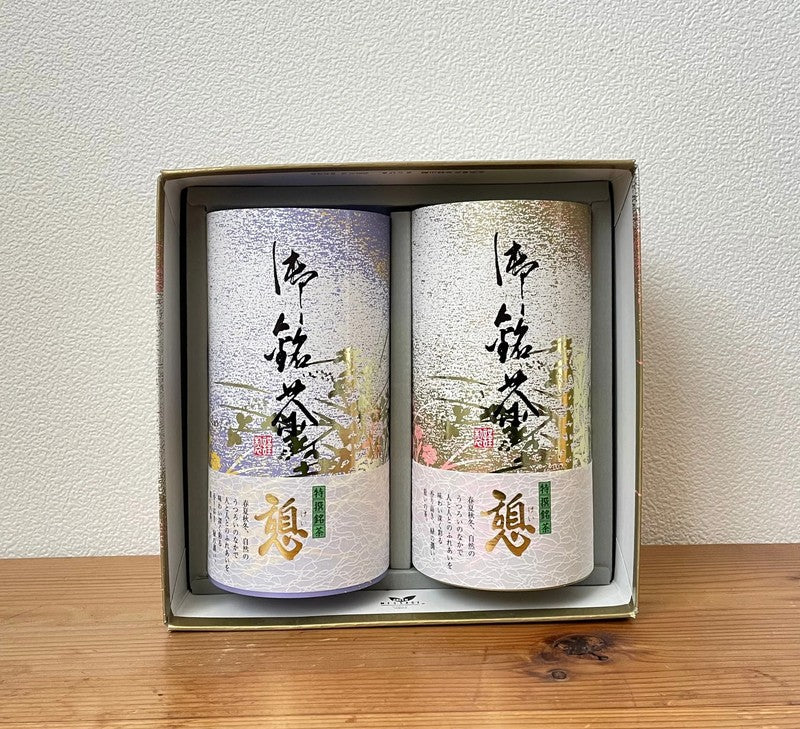 Kamikoen Wazuka Tea Gift Set (Bamboo) 300g
