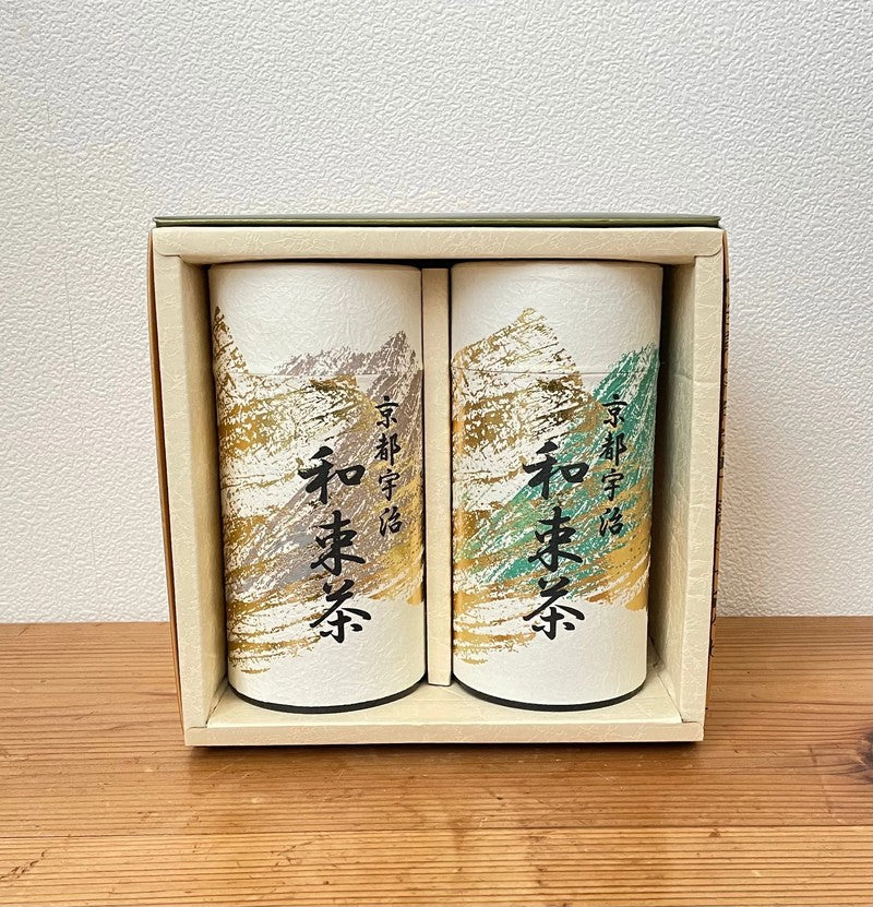 Shirasu Sabo Premium Sencha 2-Type Set 320g