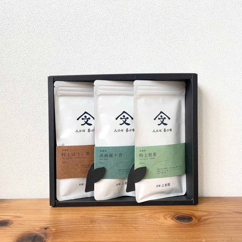 Kamikoen Wazuka Tea Gift Set, Miyako, 190g