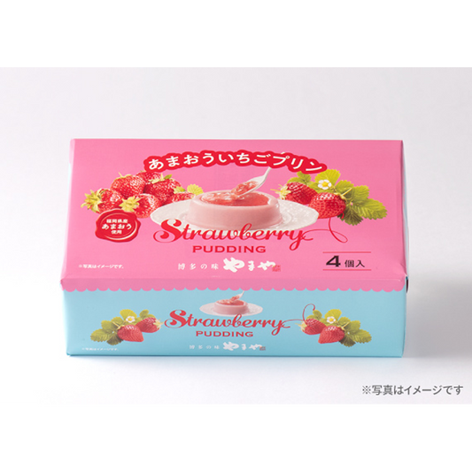 Yamaya Amaou Strawberry Pudding