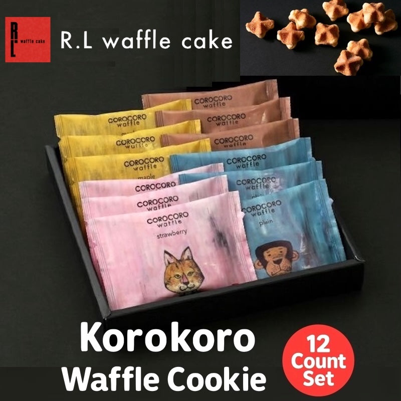 RL Korokoro 华夫饼干 12 片套装