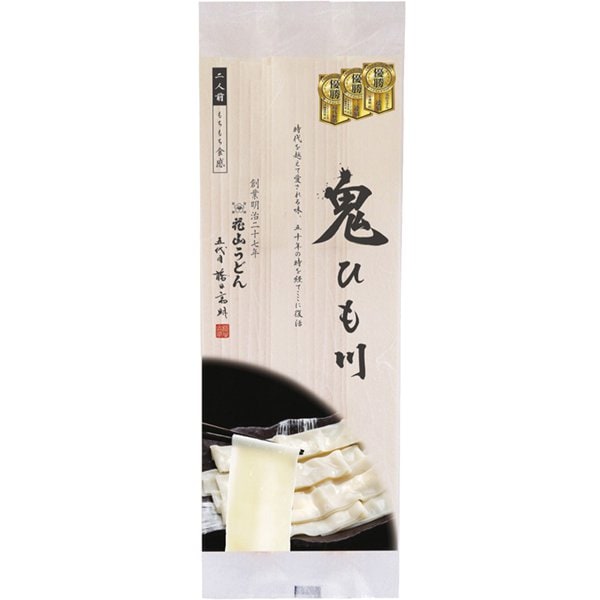Hanayama Udon Oni Himokawa Dried Wide Noodles 200g