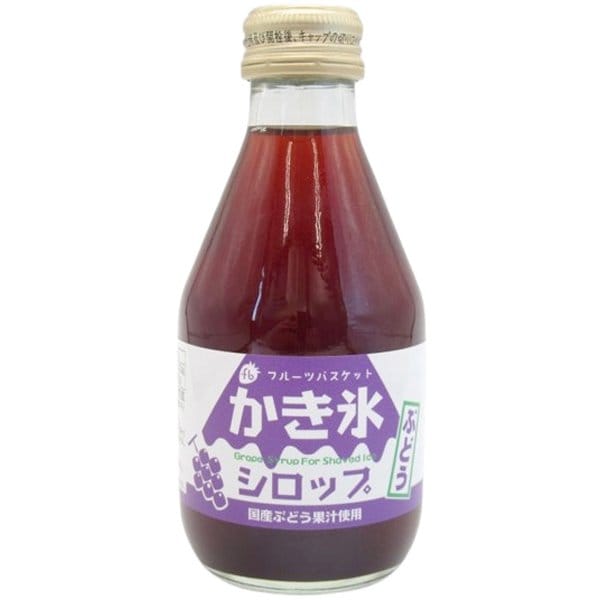 Fruit Basket Grape Shaved Ice Syrup 180 ml