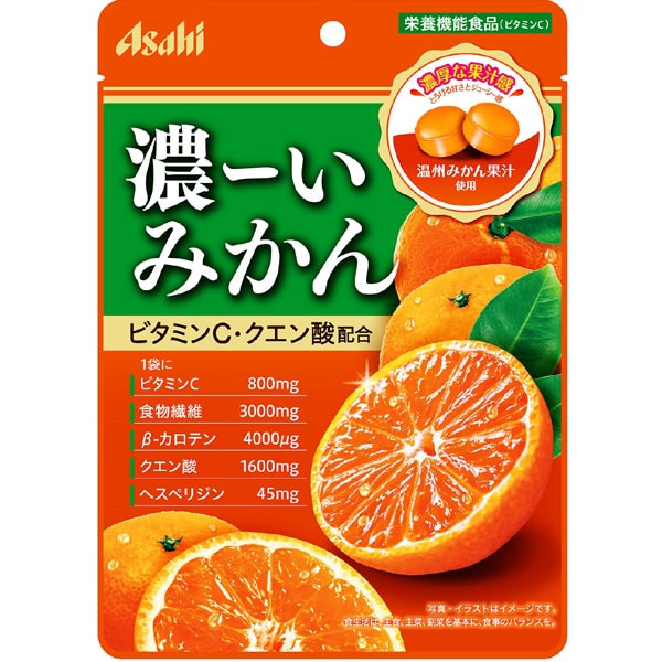 Asahi Koi Mikan Mandarin Orange Candy 84g