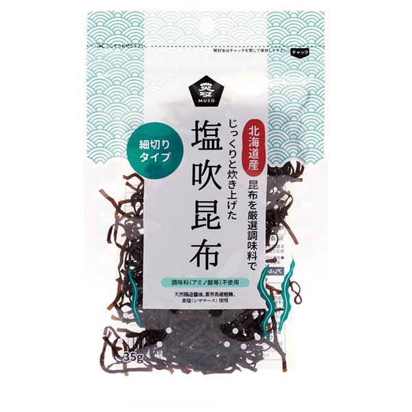 Muso Shiofuki Kombu Seasoned Kelp, 35g