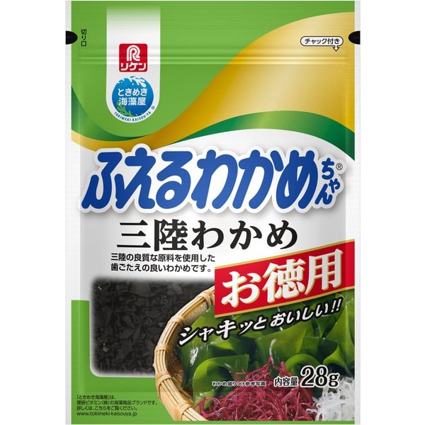 Riken Fueru Wakame-chan Sanriku Wakame 28g