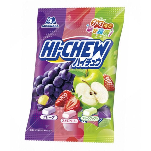 Morinaga Hi-Chew Assorted Fruit Chewy Candy 86g