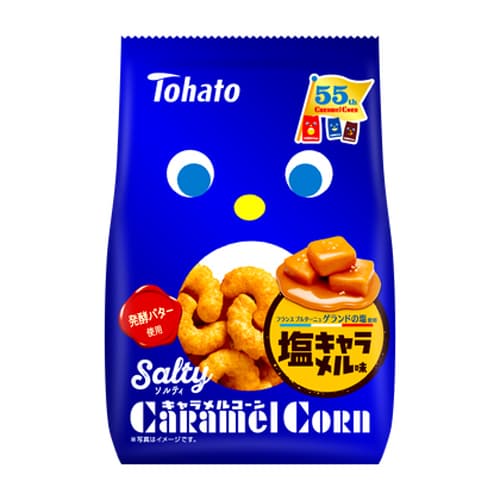 Tohato Salty Caramel Corn Snack 67g
