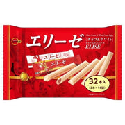 Bourbon Elise Chocolate & White Cream Wafers, 32