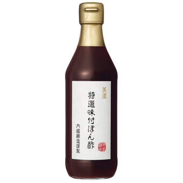 Uchibori Mino Tokusen Seasoned Ponzu 360 ml