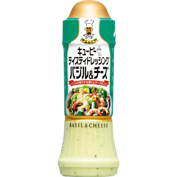 丘比美味沙拉酱 罗勒芝士味 210ml