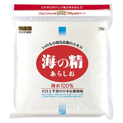 海之精荒盐 海盐 760g