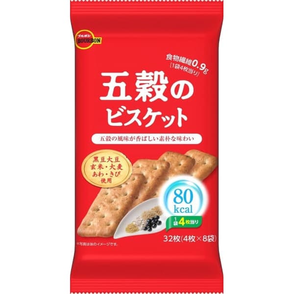 Bourbon Five-Grain Biscuits, 32 Pieces