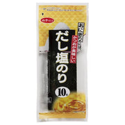 Shirako Dashi Salt Onigiri Nori 10 Sheets