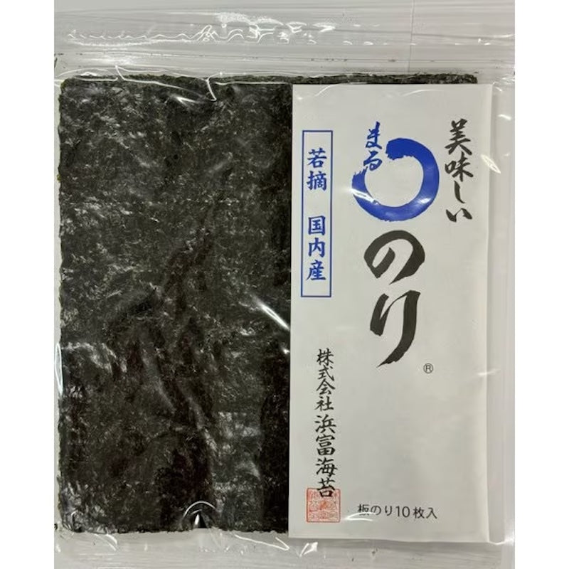 Hamatomi Roasted Nori Seaweed Sheets 10 Sheets