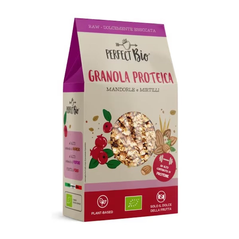 Perfect Bio Organic Protein Granola Almond & Berry