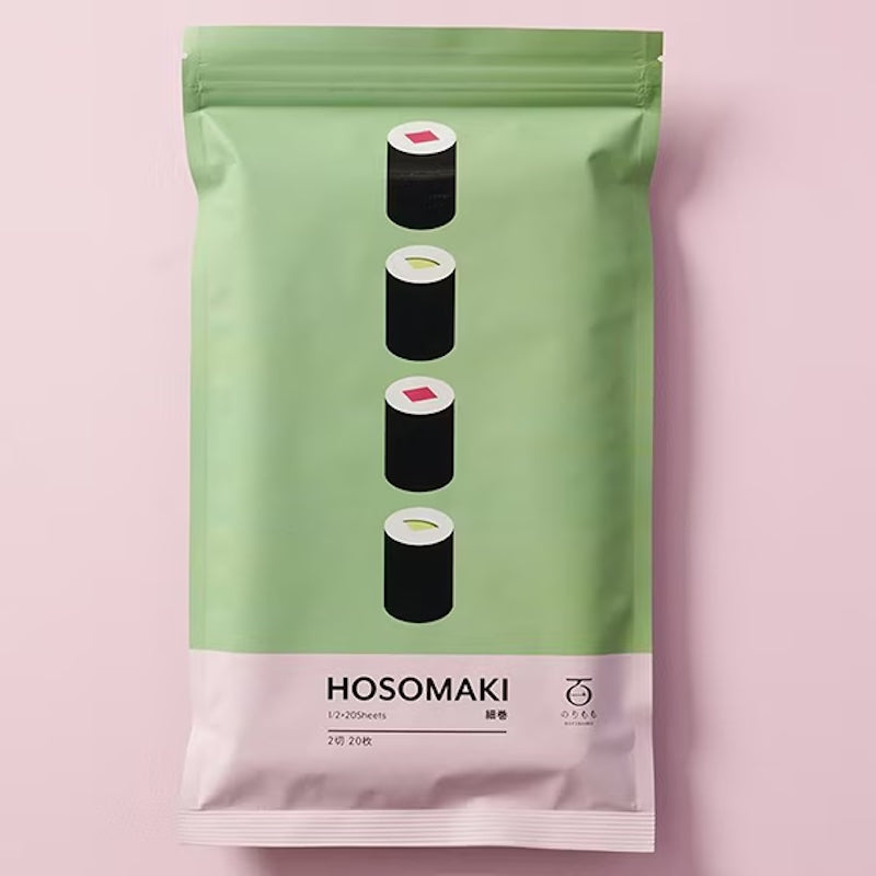 norimomo Hosomaki Nori 20 Half Sheets