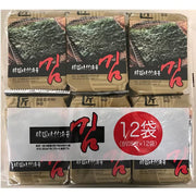 Hokkan Korean Seasoned Nori 12 Packs