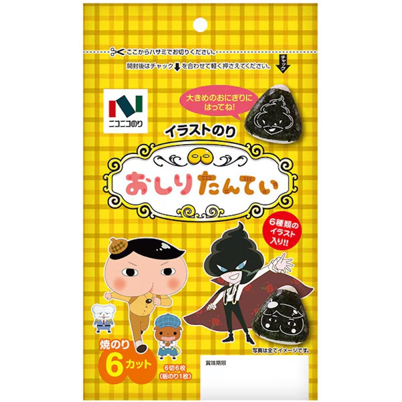 Niko Niko Nori Oshiri Tantei Nori 6 Sheets