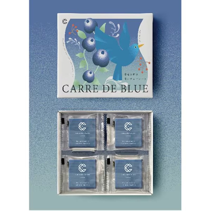 Carre de Blue White Chocolate 6g x 8 Pieces