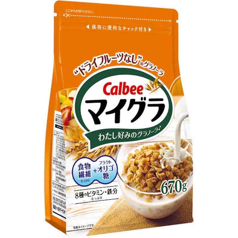 Calbee Mygra Original Granola 670g