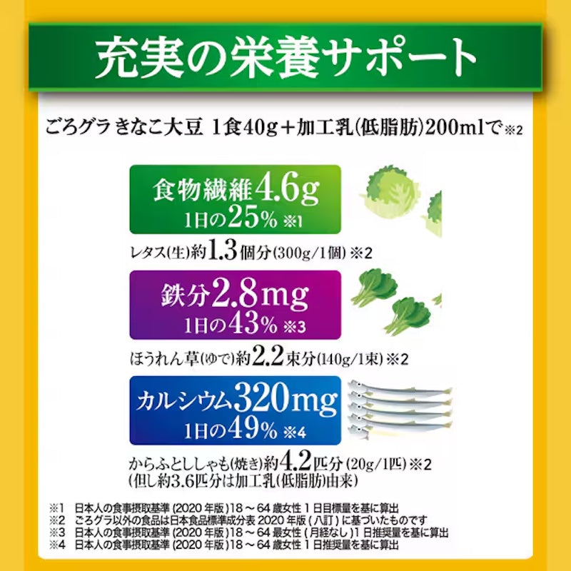 Nissin Cisco Kinako Soybean Granola 320g